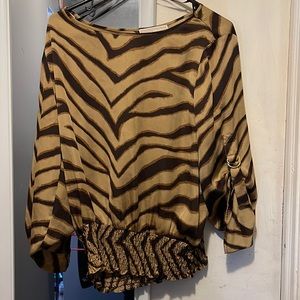 Michael Kors shirt. Banded waist worn once